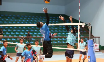 प्रथम शहीद स्मृति भलिबल सुरु