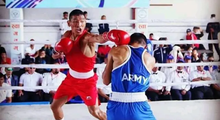 ओलम्पिक क्वालीफाईड बक्सिड प्रतियोगितामा चन्द्र थापाको विजयी शुरुवात