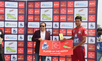 कोशी प्रदेश ट्रफी क्रिकेट प्रतियोगितामा लुम्बिनी र मधेश प्रदेश विजयी