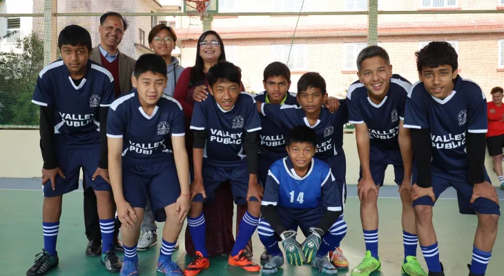 भ्याली पब्लिक कप फुटसल सुरु