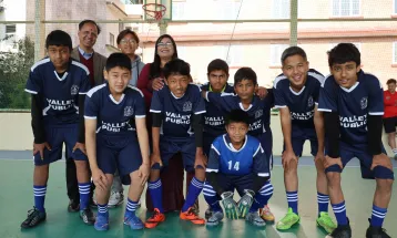 भ्याली पब्लिक कप फुटसल सुरु