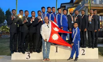 एसियाली ¥याफ्टिङ च्याम्पियनसिपको हेड टु हेडमा नेपाललाई स्वर्ण