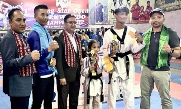 योङ स्टार खुला तेक्वान्दो : कोटेश्वर टिम च्याम्पियन