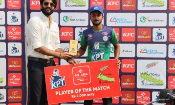 राष्ट्रिय टी–२० क्रिकेट प्रतियोगितामा सुदूरपश्चिम र एपिएफ विजयी