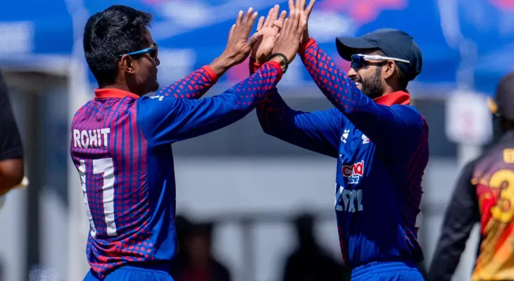 पिएनजीमाथि नेपालको शानदार जित, सिरिजको फाइनलमा