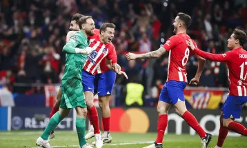 एटलेटिको र डोर्टमण्ड च्याम्पियन्स लिगको क्वाटरफाइनलमा