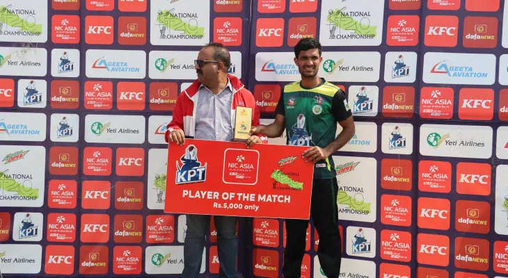 राष्ट्रिय टी–२० क्रिकेट : आर्मी र कर्णाली प्रदेश फाइनलमा