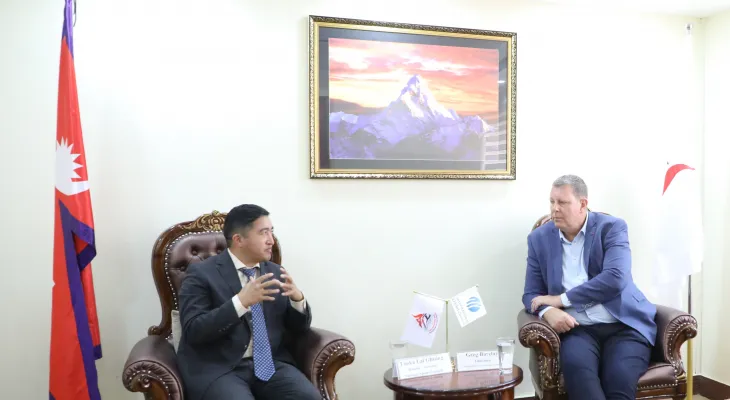 नेपालमा धेरै भन्दा धेरै अन्तर्राष्ट्रिय क्रिकेट आयोजनाका लागि वातावरण बनाइ दिन आग्रह