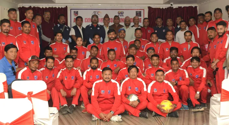 बाँकेमा एन्फा कम्युनिटी कोचिङ कोर्ष सुरु