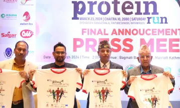 राइट टु प्रोटिन रनमा ७ हजार बढीको सहभािगता