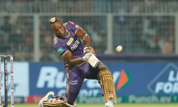 रसेलको विस्फोटक पारीमा कोलकाताले हैदरावादलाई दियो २ सय ९ रनको लक्ष्य