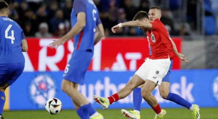 बाउमगार्टनरले गरे ६ सेकेन्डमा गोल, बन्यो छिटाे गाेलकाे अन्तराष्ट्रिय किर्तिमान