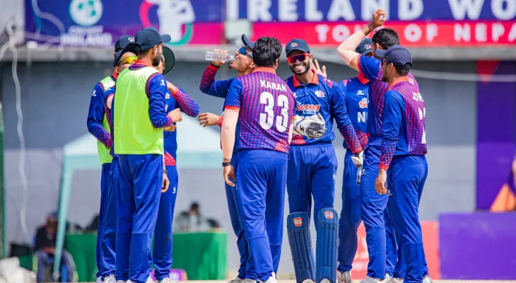 Nepal defeated Ireland 'A' by a margin of six wickets