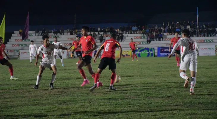 Tribhuvan Army advances to the Itahari Gold Cup final