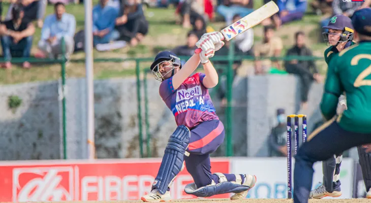 आयरल्याण्ड वोल्भ्सविरुद्ध लोकेश बमको शतक