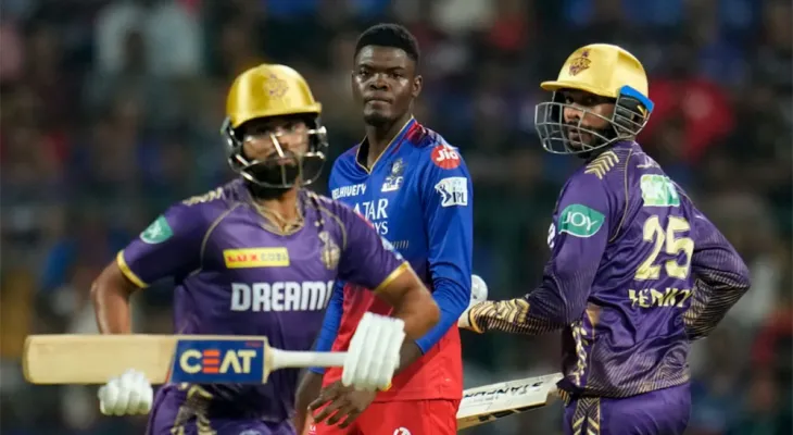 बैंगलुरुमाथि कोलकोताको शानदार जित