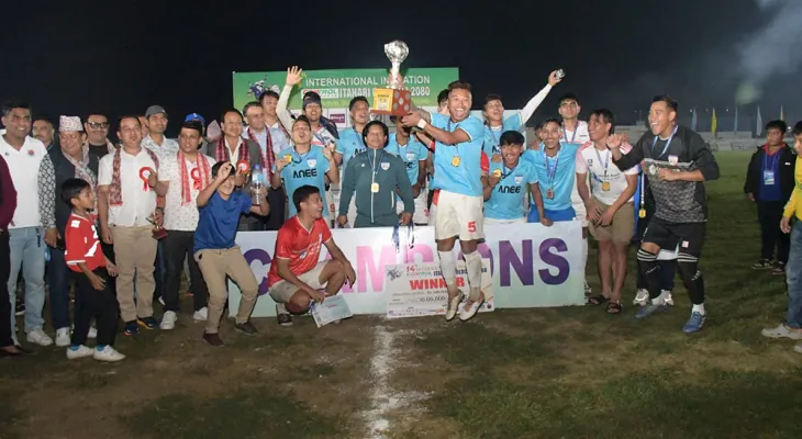 चर्च ब्वाइजले जित्यो इटहरी गोल्डकपको उपाधि