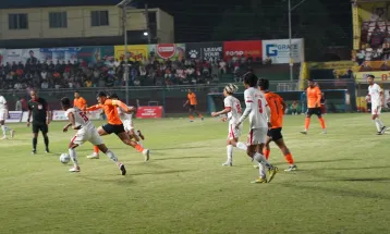 आठौं विराट गोल्डकप : चर्च ब्वाईजलाई हराउँदै एपीएफ सेमिफाइनलमा