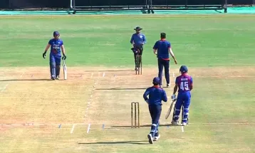 नेपालले बरोडालाई दियो १५७ रनको लक्ष्य