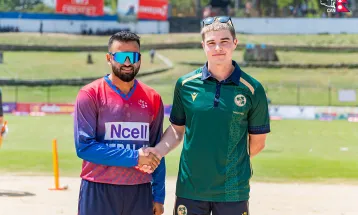 आयरल्याण्ड वोल्भ्सविरुद्ध नेपालले पहिला बलिङ गर्दै