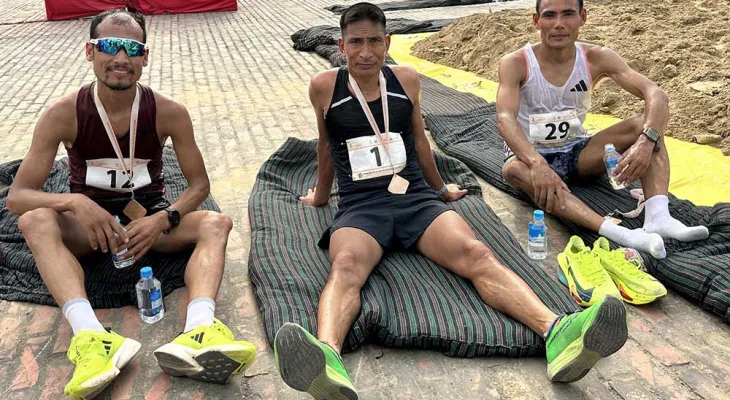 लुम्बिनी अन्तर्राष्ट्रिय म्याराथनमा पुन र श्रेष्ठ विजयी