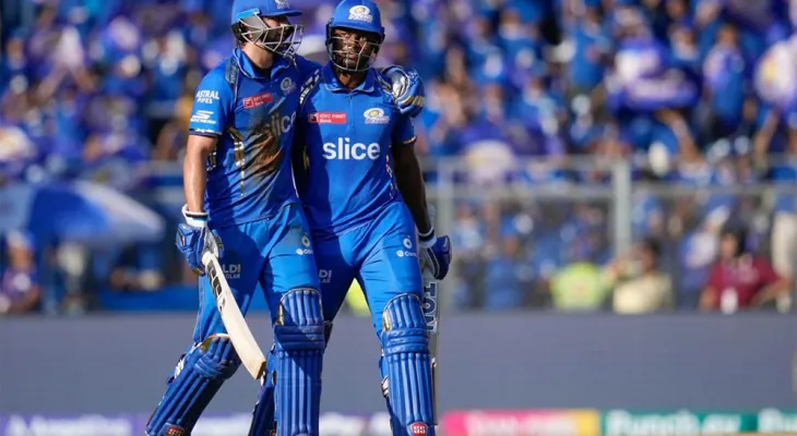 आइपिएलको जारी सिजनमा मुम्बईको पहिलो जित