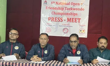 राष्ट्रिय खुल्ला फ्रेन्डसिप तेक्वान्दो प्रतियोगिता वैशाखमा