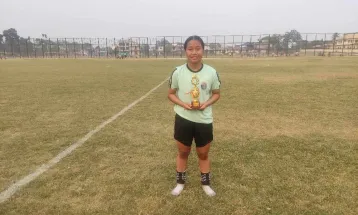 महिला फुटबल : मधेस प्रदेशलाई हराउँदै कोशी फाइनलमा