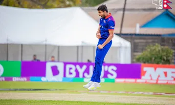 नेपाललाई तेस्रो सफलता, गुलशनले लिए दोस्रो विकेट