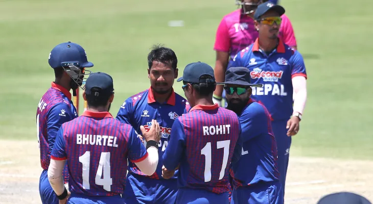 नेपाल हङकङसँग पराजित