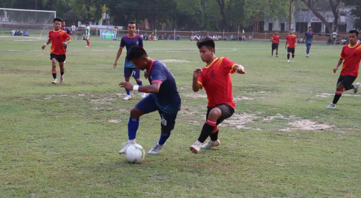 चौंथो मिल्स गोल्डकप : बर्दिवासलाई हराउँदै एपीएफ सेमिफाइनलमा
