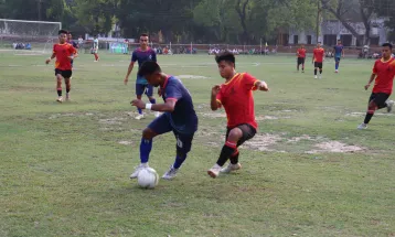 चौंथो मिल्स गोल्डकप : बर्दिवासलाई हराउँदै एपीएफ सेमिफाइनलमा