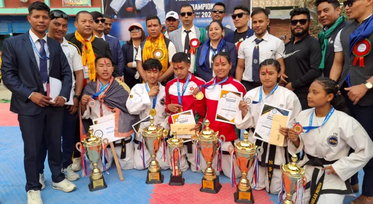 प्रोफेसनल आइटिएफ तेक्वान्दोमा सुवास र निकिता च्याम्पियन