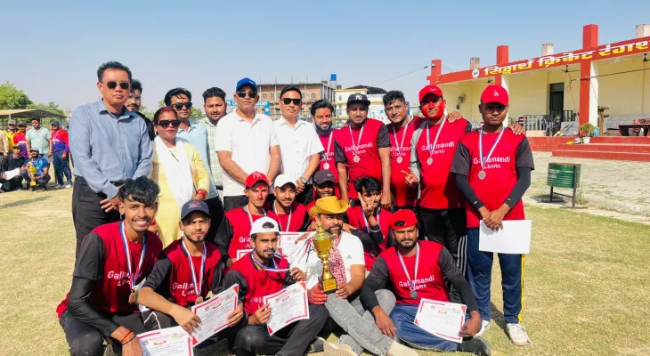 प्रथम वडाकप क्रिकेटको उपाधि पिपरहिया ११ लाई