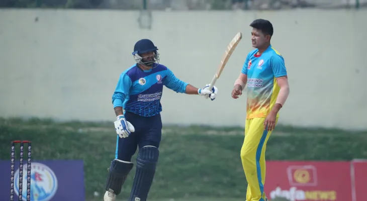 गणेशमान सिंह ट्वान्टी २० राष्ट्रिय क्रिकेट प्रतियोगितामा कर्णालीद्वारा गण्डकी पराजित