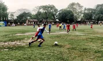 चौंथो मिल्स गोल्डकप : डिफेन्डिङ च्याम्पियन गोलबजारलाई हराउँदै प्रहरी सेमिफाइनलमा