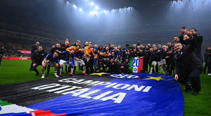 इन्टर मिलानले जित्यो इटालियन सिरी ए को उपाधि