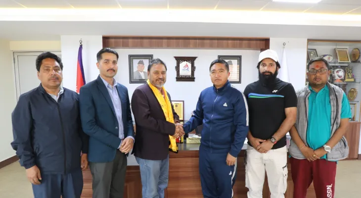 ब्याडमिन्टन संघका अध्यक्ष श्रेष्ठ चीन जाने