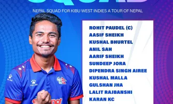 वेस्ट इन्डिज ए विरुद्ध खेल्ने नेपाली टिमको घोषणा