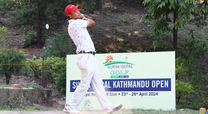 सूर्य नेपाल काठमाडौं ओपनको तेस्रो दिन भुवन शीर्षस्थानमा‌ कायमै