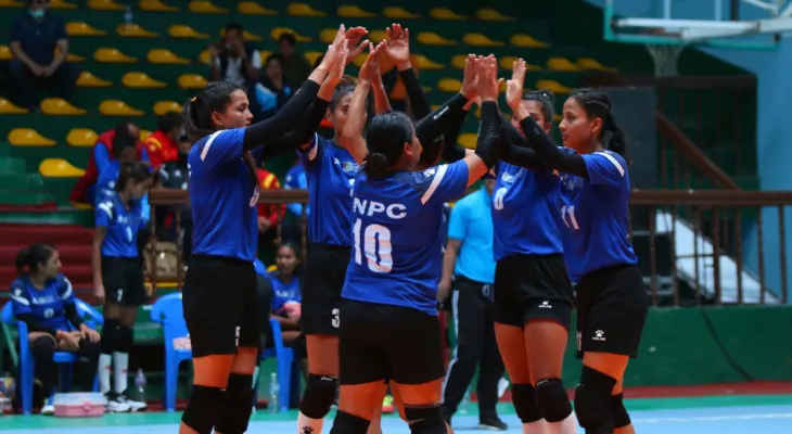 शेरबहादुर खड्का स्मृति राष्ट्रिय महिला भलिबल : आर्मीलाई पराजित गर्दै पुलिस क्लब फाइनलमा