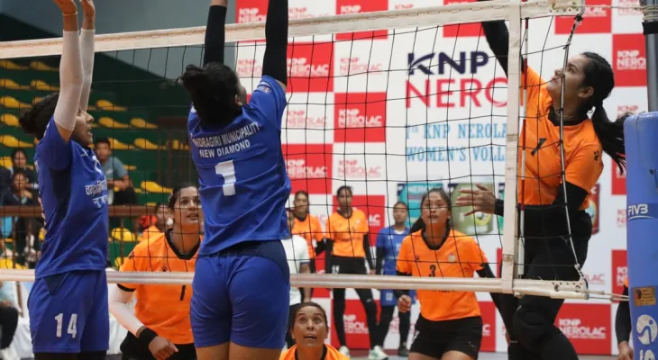 राष्ट्रिय महिला भलिबल : एपीएफ र प्रहरी उपाधिका लागि भिड्ने