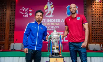 नेपाल र वेस्ट इन्डिज ‘ए’बीचको टि–ट्वान्टी शृङखला भोलिदेखि