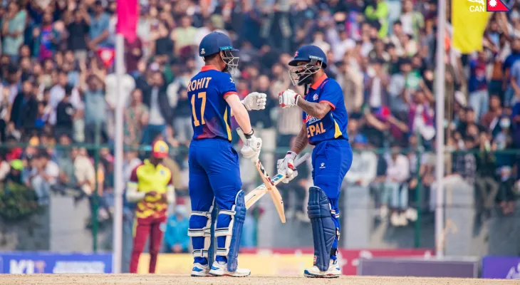 रोहितको शतक र गुल्शनको उत्कृष्ट फिनिसिङमा नेपालको रोमाञ्चक जित