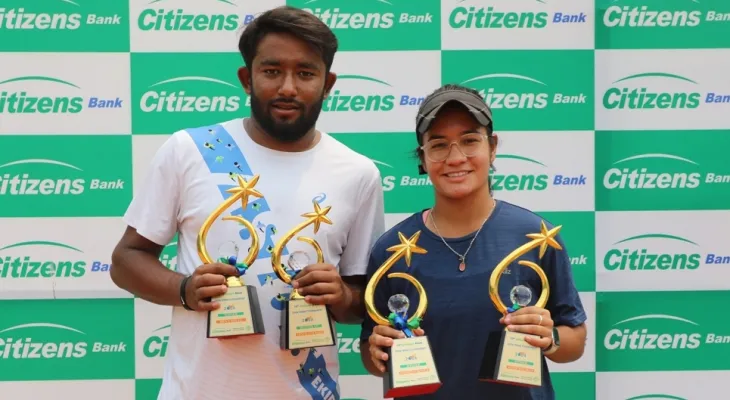 सिटिजन्स बैंक टेनिसमा प्रदीप र अभिलाषा च्याम्पियन