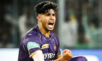 आइपिएल टिम कोलकोताका बलर हर्षितलाई एक खेलको प्रतिबन्ध