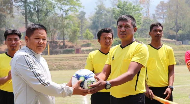 बुढानीलकण्ठ खेलकुद महोत्सवस वडा व्यापी फुटबल प्रतियोगिता आजबाट सुरु