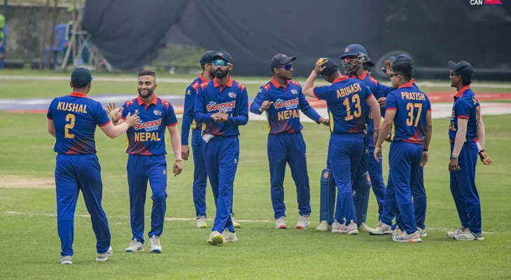 वेस्ट इन्डिज ए विरुद्ध नेपालको सान्त्वना जित