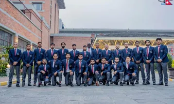 राष्ट्रपति पौडेलले दिए विश्वकप खेल्ने क्रिकेट खेलाडीलाई शुभकामना