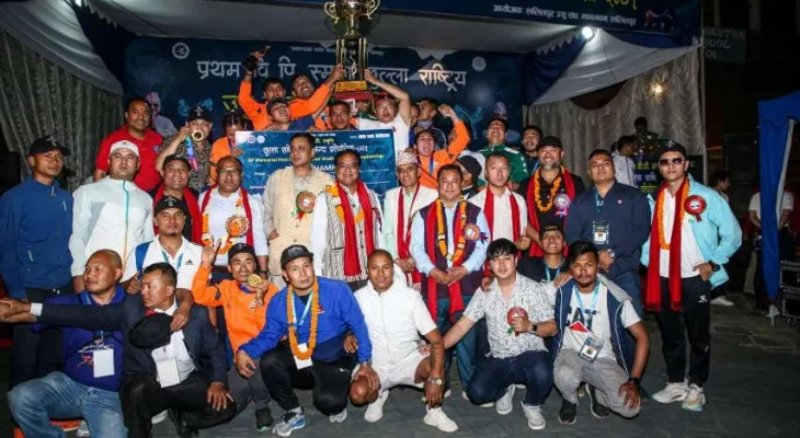 एपीएफ टिम राष्ट्रिय सान्डा प्रतियोगिताको च्याम्पियन